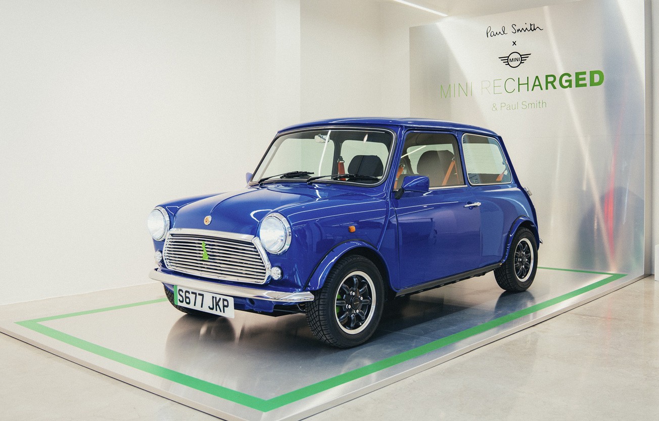 MINI Recharged taken from the front left MINI Recharged taken from the front left